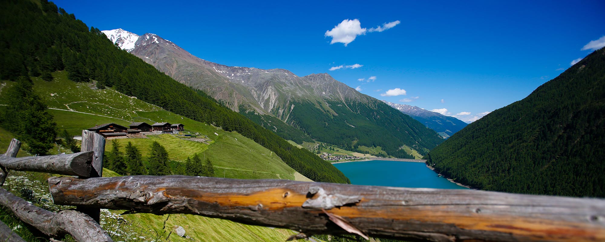 Sommer in den Bergen in Südtirol